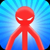 Red Stickman vs Monster School